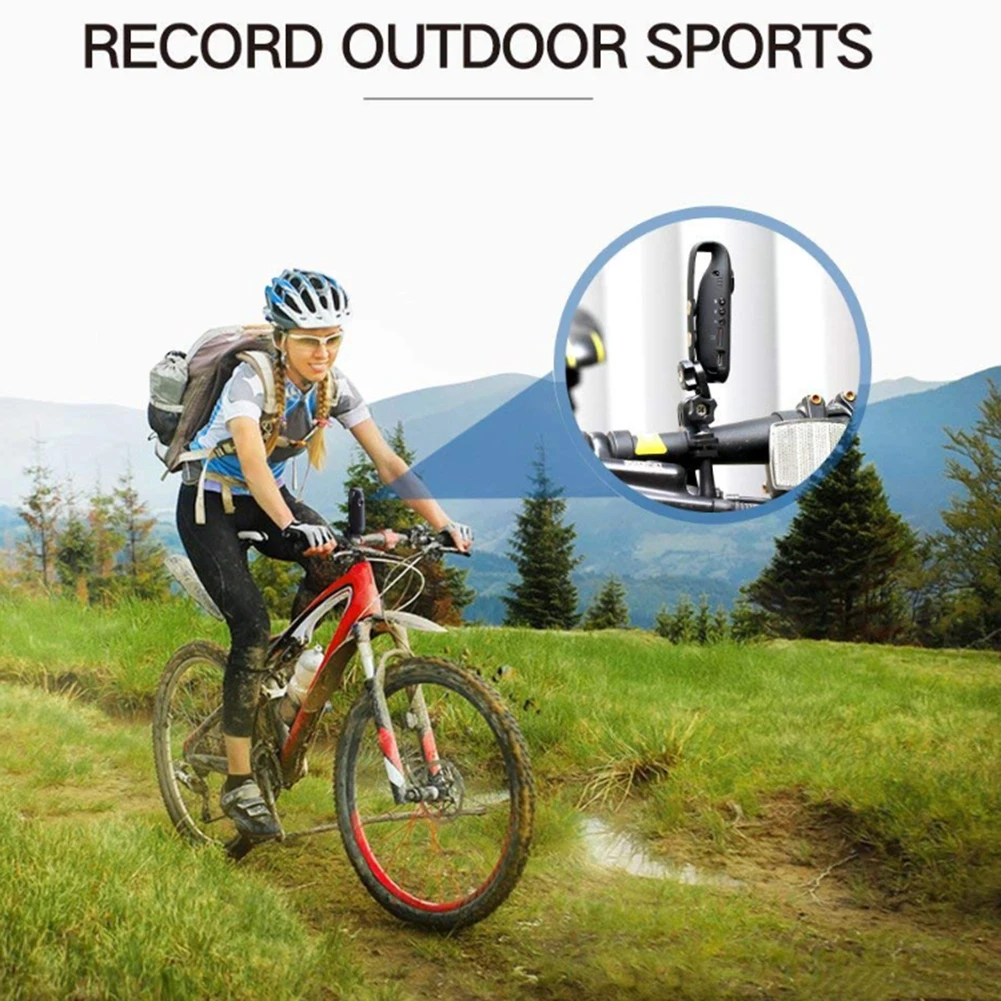 

1080P HD Cycling Video Recorder Motion Detection Small Body Cameras Night Vision Voice Recorder Police Pen for Outdoor Cycling