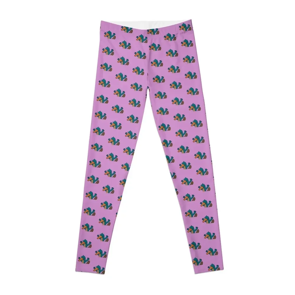

Hands Up Platypus - Pattern Leggings for physical sports tennis for Sportswear woman gym legging push up Womens Leggings