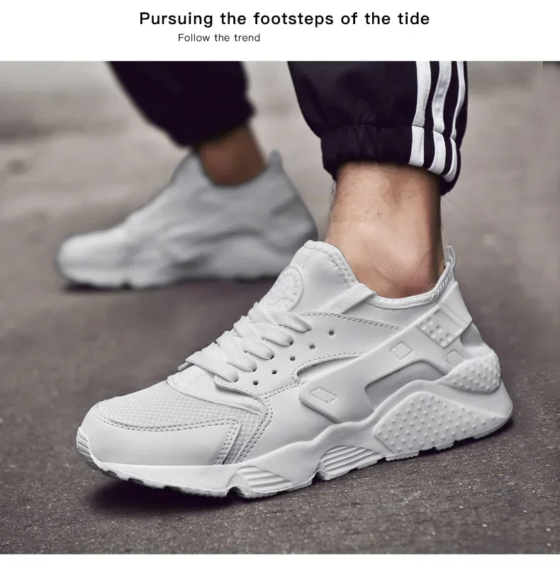 Sommerliche Herren-Freizeitschuhe mit atmungsaktiver Mesh-Oberfläche, leichtem, weichem Boden und trendigem Design – Lauf- und Sportschuhe für Herren aus China – Detail 24