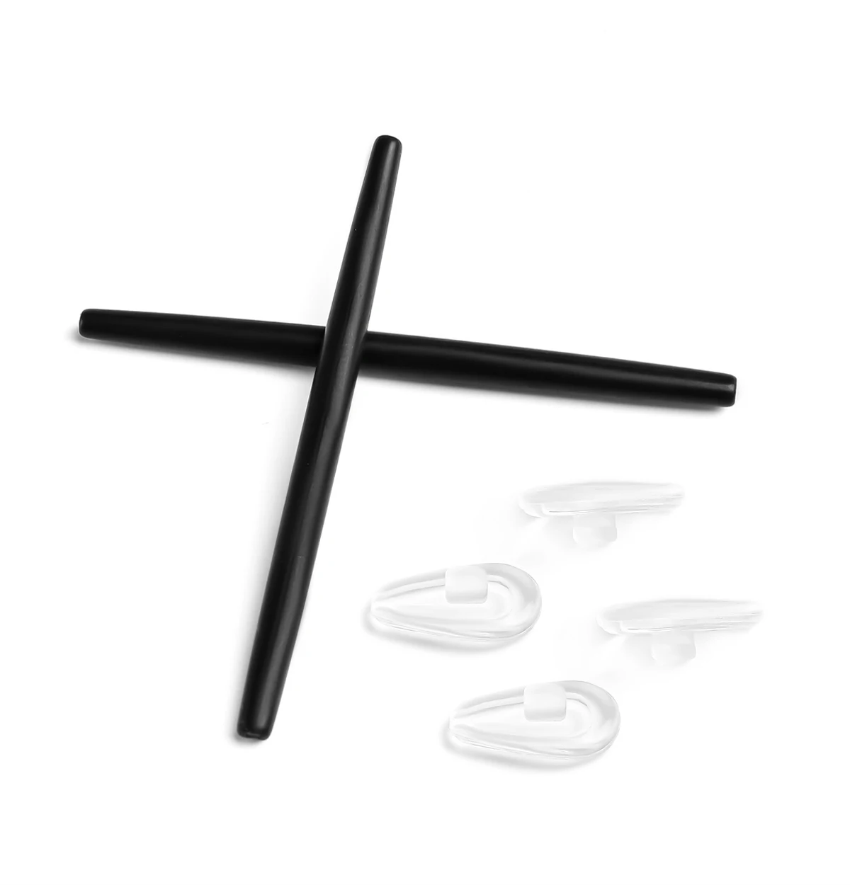 Replacement Sock Kits Silicone Sock Kits Earsocks Kits Rubber Kits for Oakley Lizard 2.0 OX5120 Easy DIY Installation