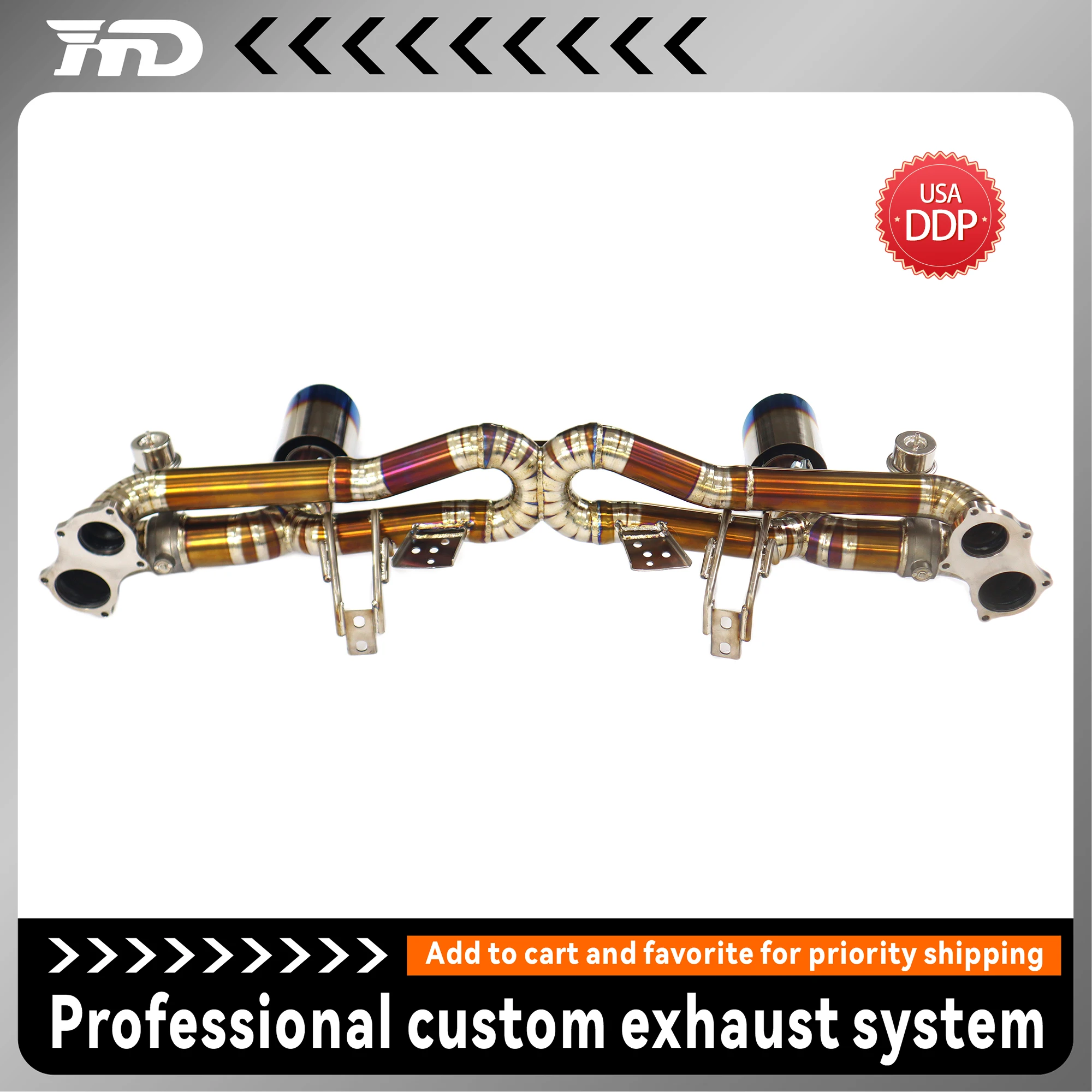 

Performance Racing Exhaust для Porsche 718 GT4 Агрессивный звук Глубокий громкий Ti Power Upgrade