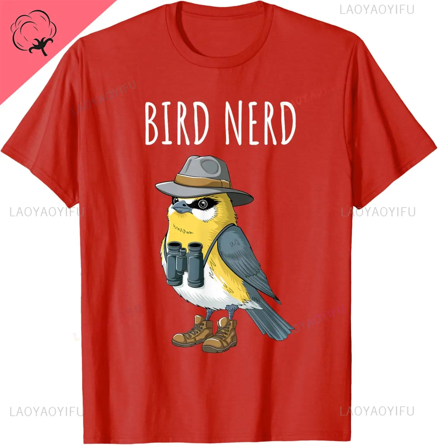 Bird Funny Bird Watching Birding Bird Lover Watcher T-Shirt Streetwear Clothing Customizable Vintage T Shirt Camisas