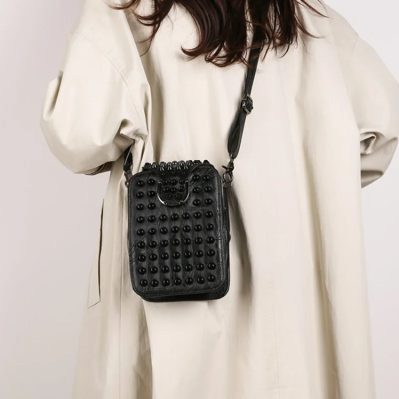 

Women's Elegant Drawstring Clutch Designer Inspired Soft Leather Pouch That Gathers At The Top For A Casual Look