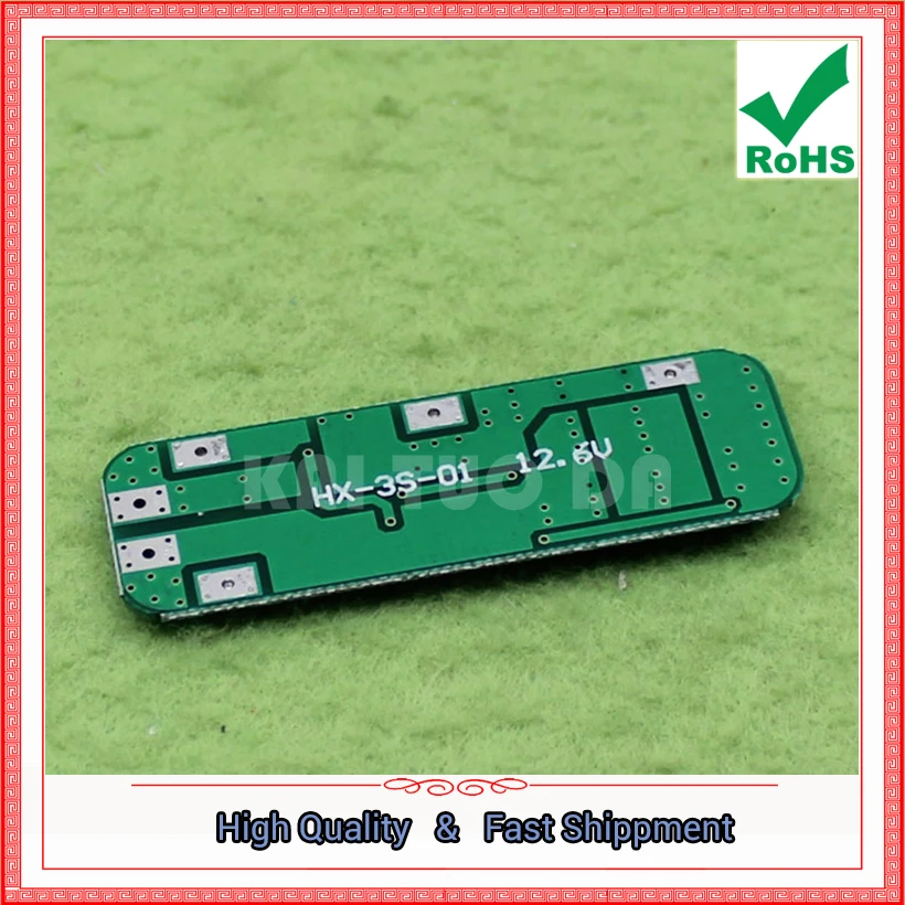 3 String 12V 18650 Lithium Battery Protection Board 10.8V 11.1V 12.6v anti-overcharge 6A Current Module (D5A5