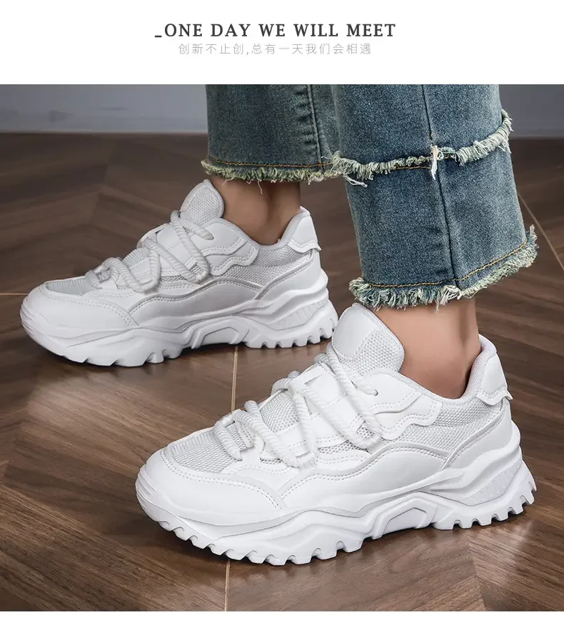 Leisure thick white shoes for women\'s shoes sneakers