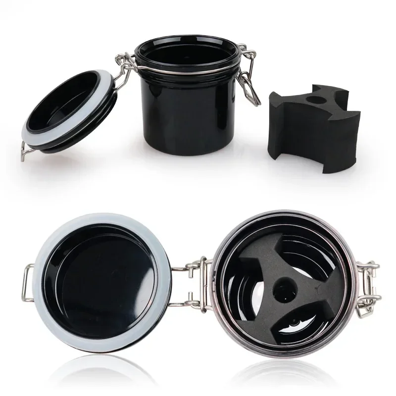 Eyelash Glue Storage Tank, Recipiente para Enxerto Individual, Cílios Falsos, Suporte Adesivo, Jarra de Armazenamento, Extensão dos Cílios, Ferramentas de Maquiagem