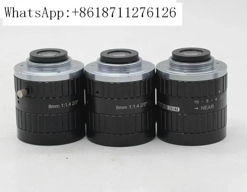 

ML-C0802MP2 8mm F1.4 C-mount 5 million pixel industrial lens