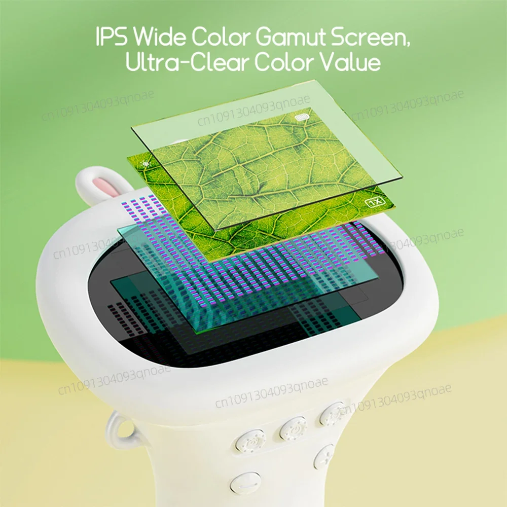 

NEW1000X Digital Microscopes Equipment Electronic Magnifier Camera 2 Inch IPS Screen Children Biological Coin Magnifier with Lig