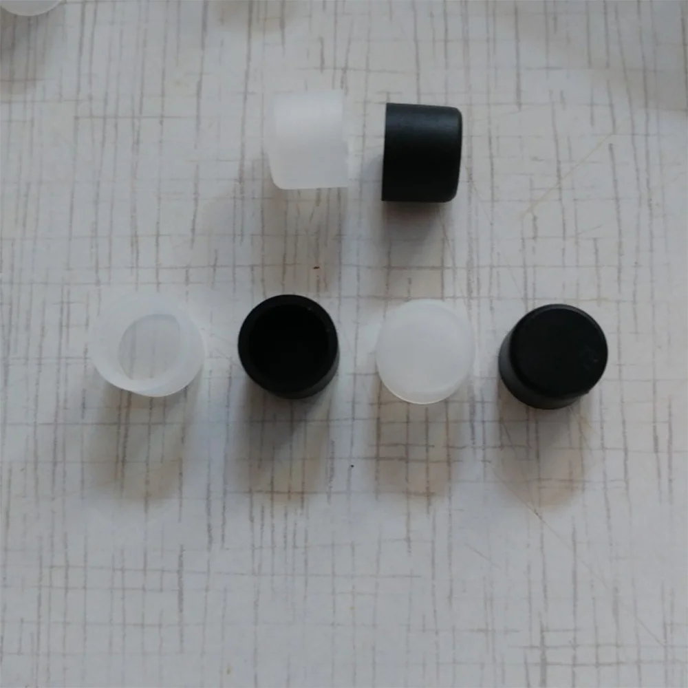 Latest Model,500Pcs/Lot Plug Protective Cover Audio Head Block Plug Dust-Proof Cover Dust-Proof Cap, Transparent