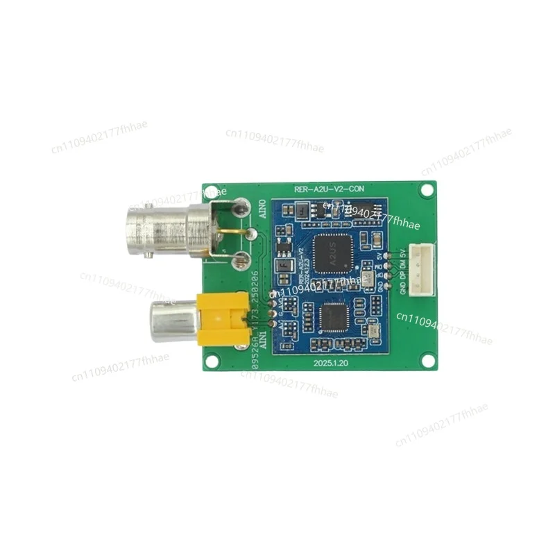 High Definition Analog AHD To USB Drive-free UVC Video Capture 720P1080P Dual Channel TVI/CVI/CVBS