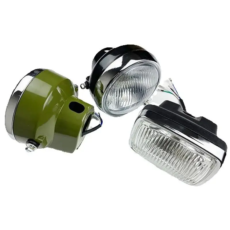 

Motorycle Head Light for Honda Lifan Dayang Jialing JH70 DY90 C70 JS48 ST70 JL70 DY70 Super Cub 70cc Round/Square Front Lamp