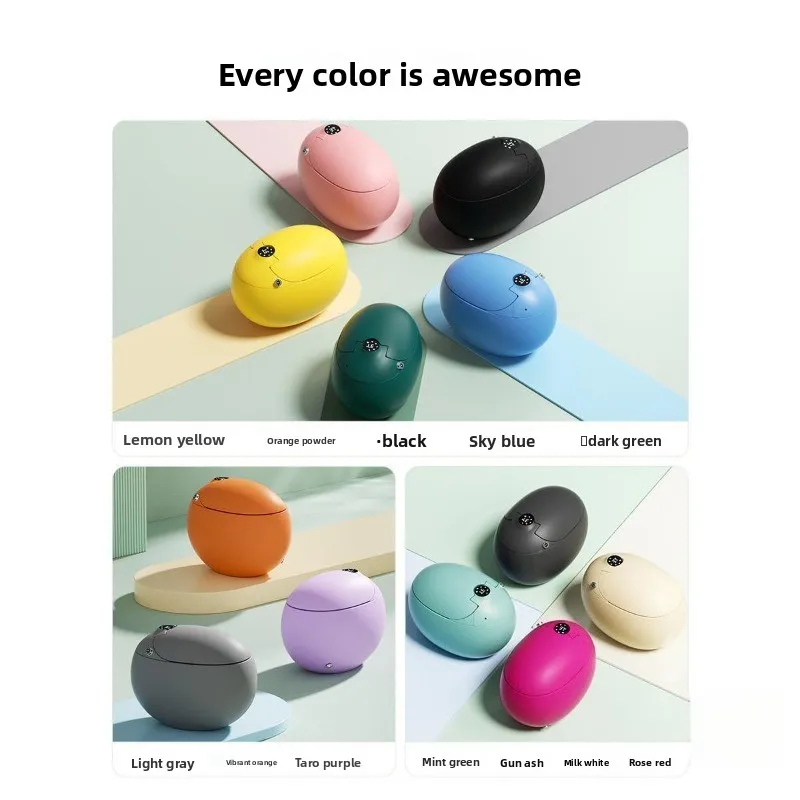 Color dopamine egg shape, household smart toilet siphon fully automatic
