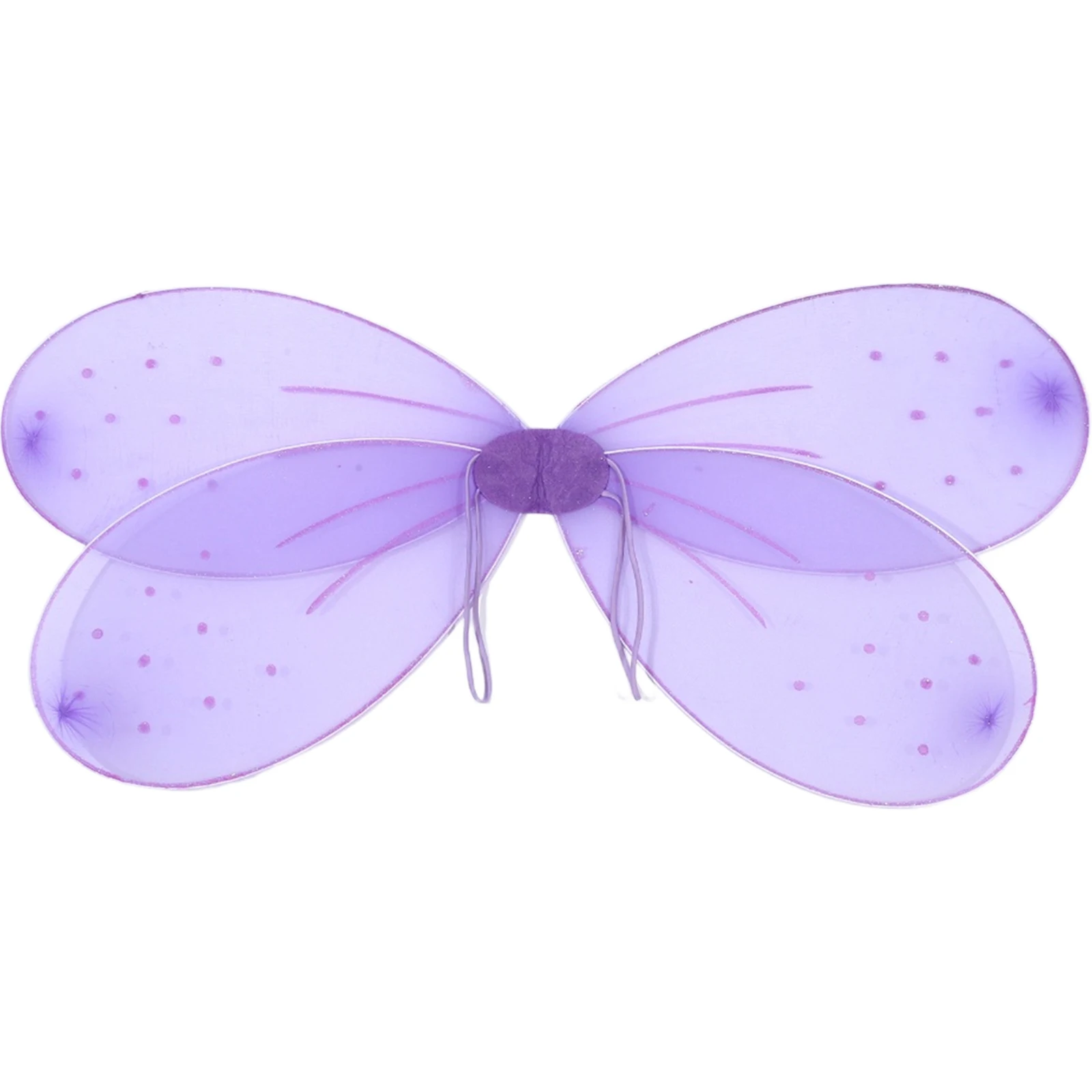 Butterfly Fairy Wings Costume for Women Girls Wing Sparkle Princess Angel Wing with Adjustable Strap Halloween Dress Up Props