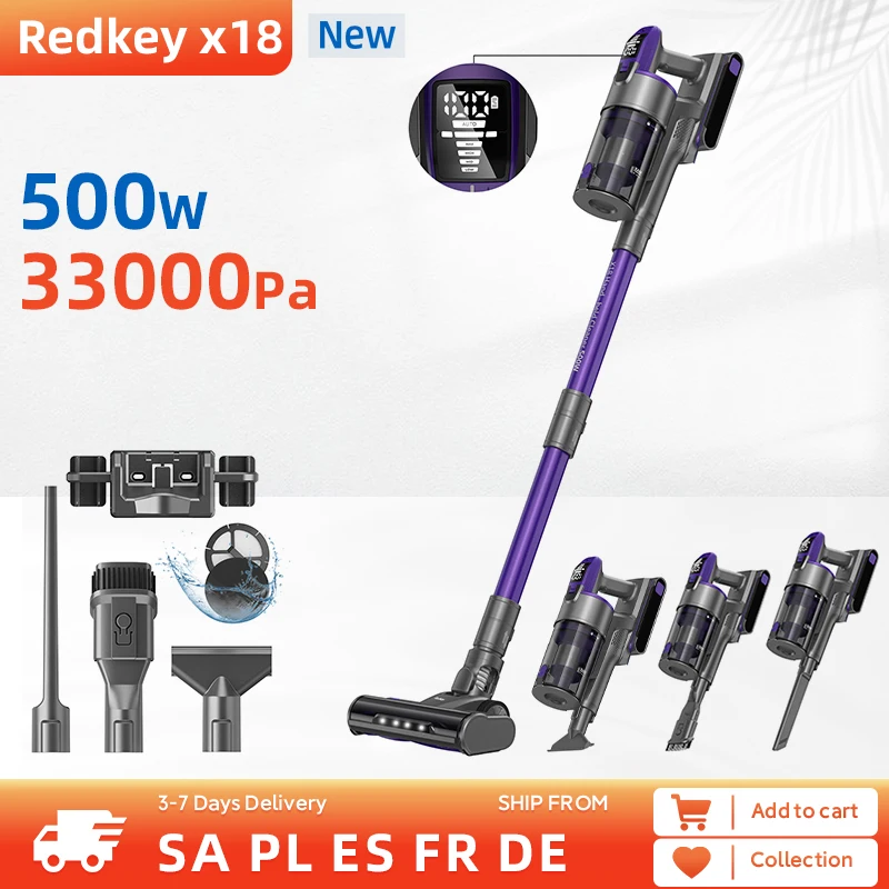 REDKEY x18 Беспроводной пылесос 500