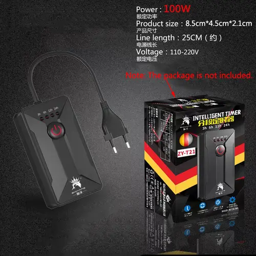 110/220V Fish Tank Timer Aquarium Light Timer Fish Tank Timing Socket Adjustable Aquarium Timer Controller Light Timing System - Image 7