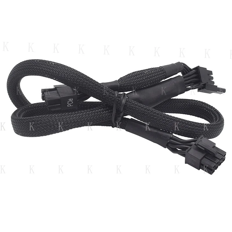 C  FOR Genuine Corsair Modular 8Pin to PCIe Dual 8Pin Power Cable 34-0 00412 Type4