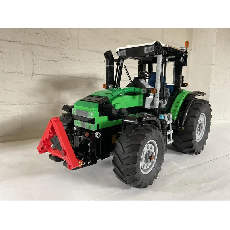 

MOC-191894 Farm Cargo Tractor 1:17 Building Block Model 1663 Parts MOC Creative Christmas Building Blocks Toy for Kids