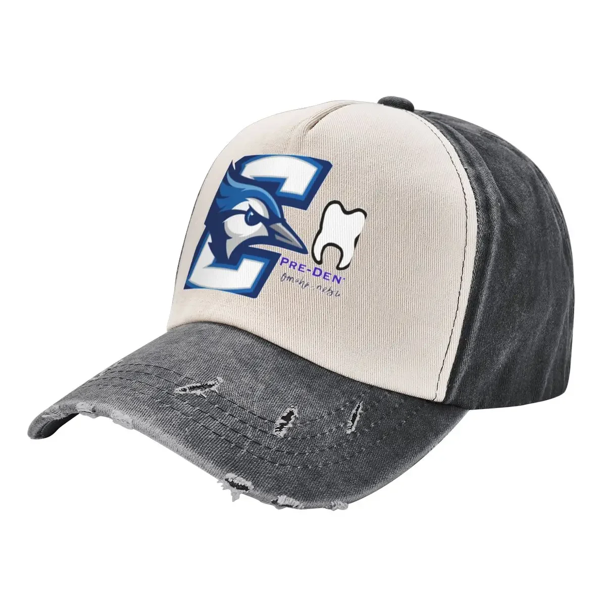 

Creighton University Pre-Dental Emblem Baseball Cap derby hat Streetwear Women's Golf Clothing Men's