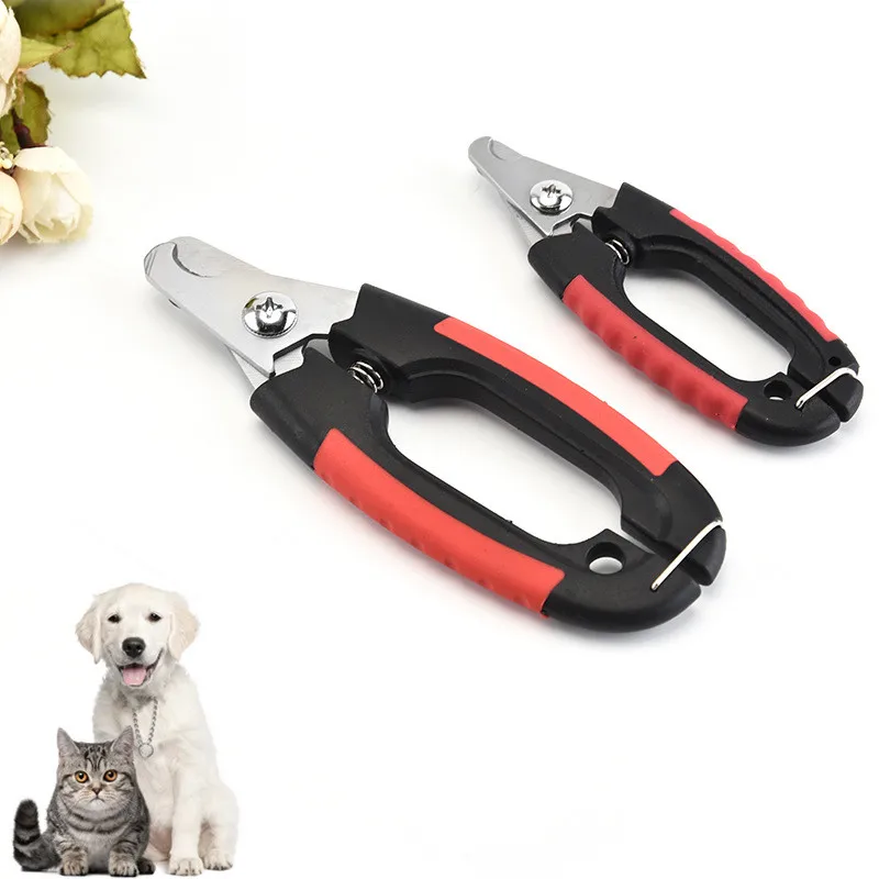 New Dog Nail Nailclipper Stainless Steel Pet Nail Clipper Professional Nailclipper Cat Scissors Cutters 1 Pcs