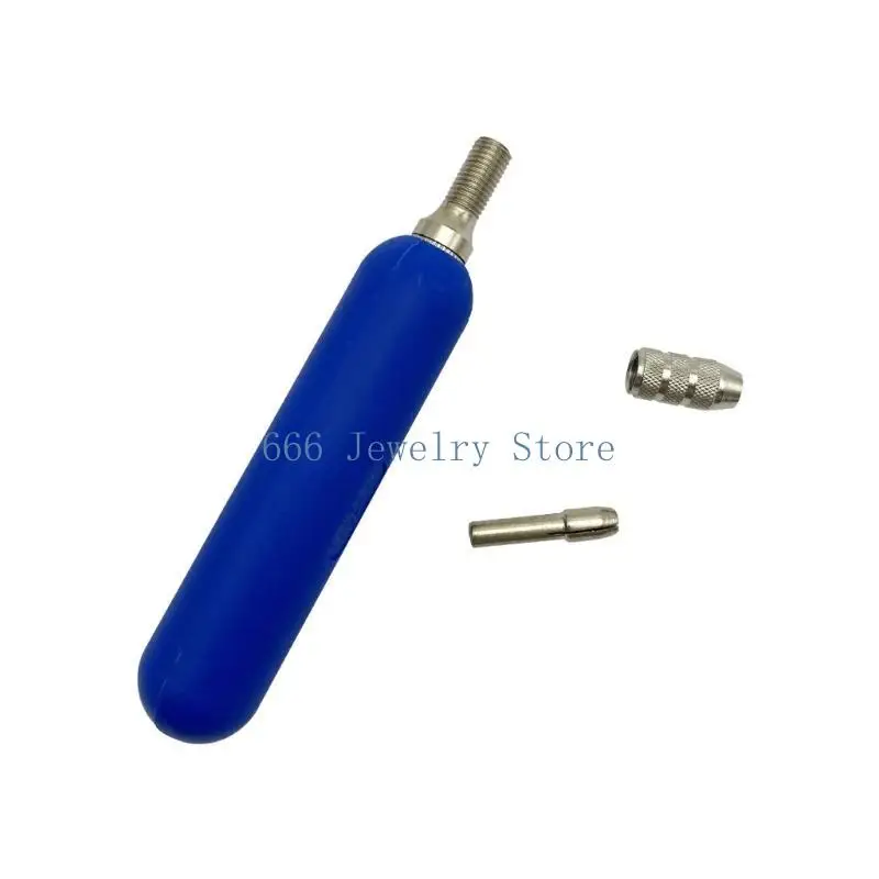 F2TD Sturdy Jewelry Welding Needle Handle Accessory for Gold Silver Brass Soldering