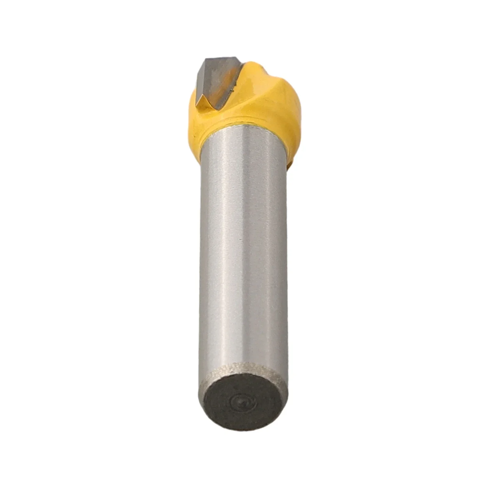 Milling Cutter Router Bit MDF Trimming Chamfer High Strength Acrylic 8*1 2*2.5MM 8mm Shank Carbide Silver Yellow