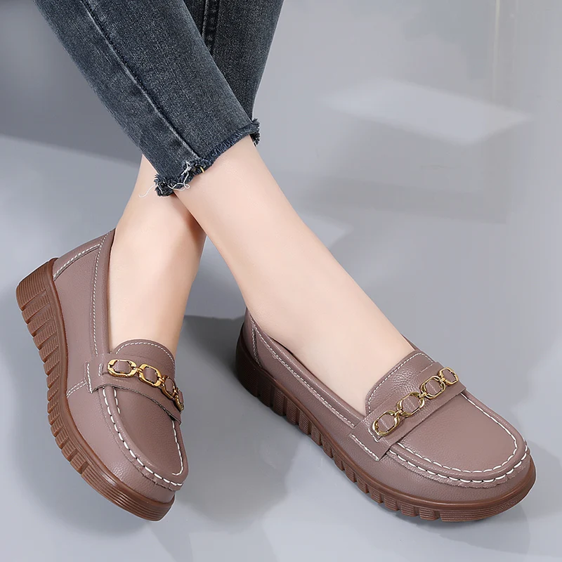 Women Shoes Slip .On Loafers For Ballet Flats Women Moccasins Casual Sneakers Zapatos Mujer Flat Shoes For Women Casual Shoes