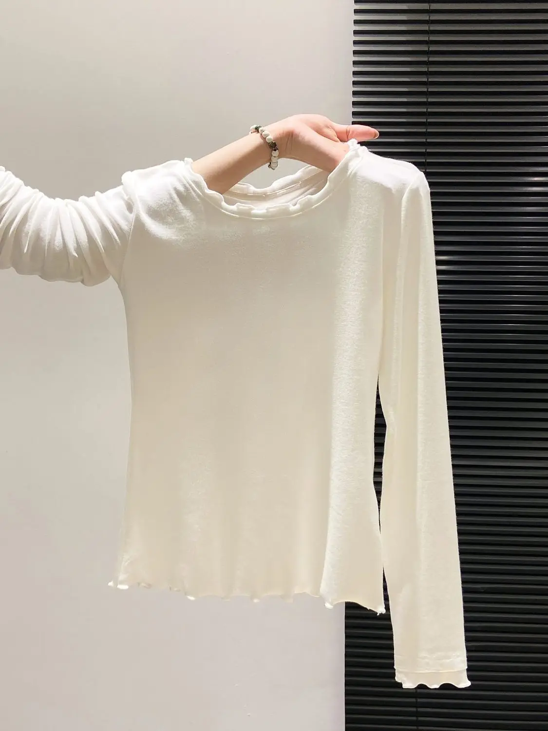 Y2K التي شيرت المرأة الكورية الحد الأدنى كم طويل سليم صالح قاعدة طبقة أعلى الخريف