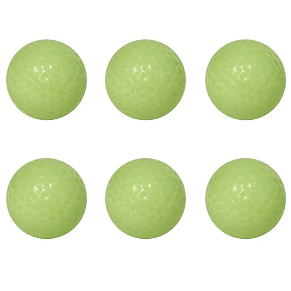 For Golfer Golf Practice Golf Gift Night Glow Light Up Golf Fluorescent Balls Glow Ball Luminous Golf Balls Night Golf Ball