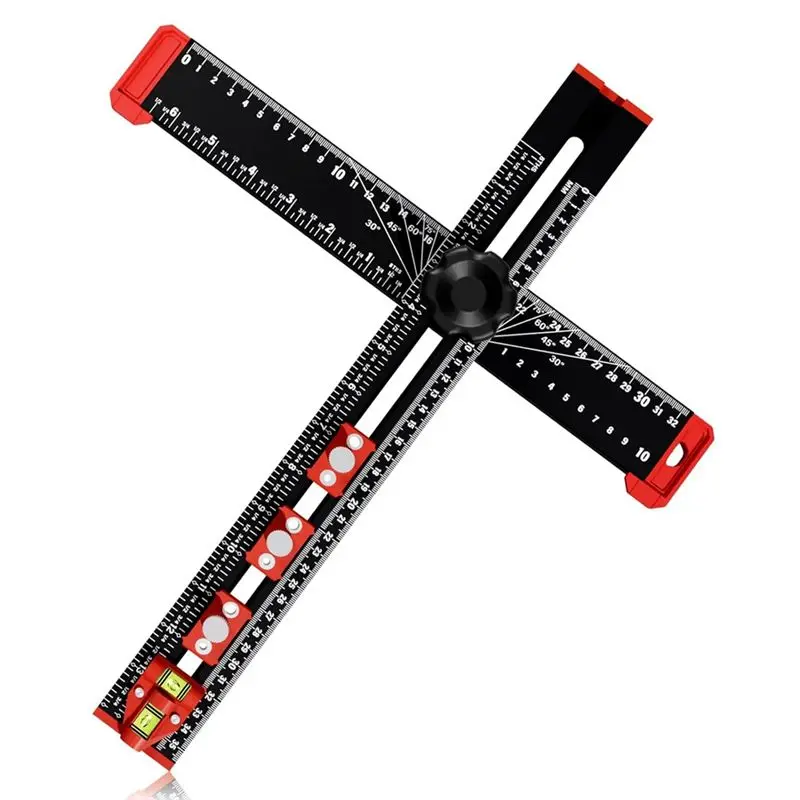abkj-woodworking-2-in-1-drilling-positioning-ruler-combination-angle-ruler-t-shaped-ruler-cabinet-hardware-jig