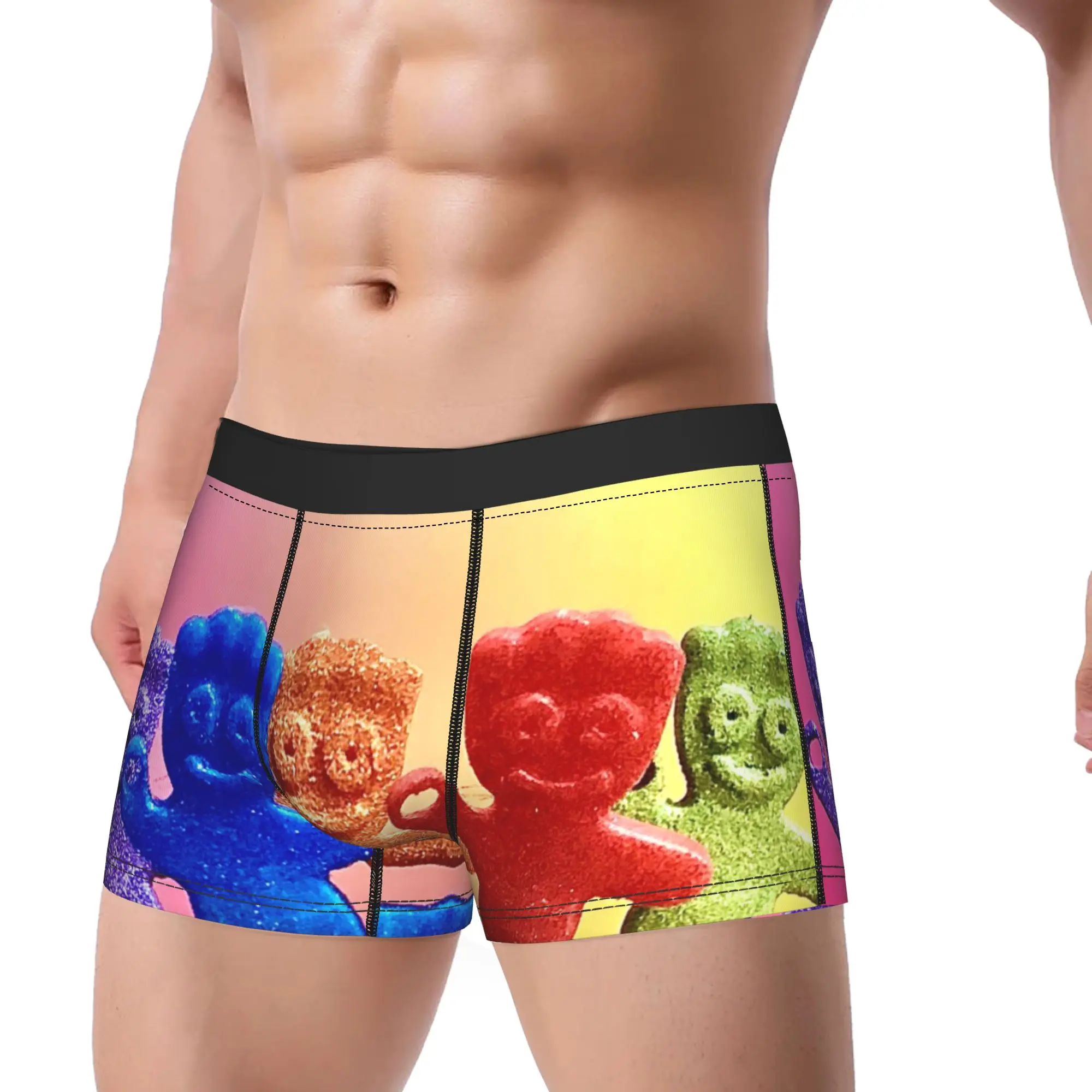 Sour Patch Kids Underpants Breathbale Panties Male Underwear  Ventilate Shorts Boxer Briefs