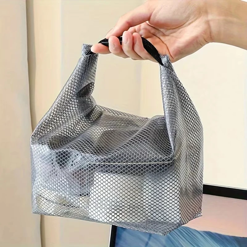 Waterproof Protable Large Capacity Storage Drawstring Bag Neutral Toiletry Bag Suitable for Gym and Bathroom Toiletries Summer