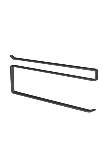 Paper Roll Holder Towel Rack Cling Film Storage Rack Bathroom No Punching Storage Rack Hanging Shelf Kitchen Tissue Accessories