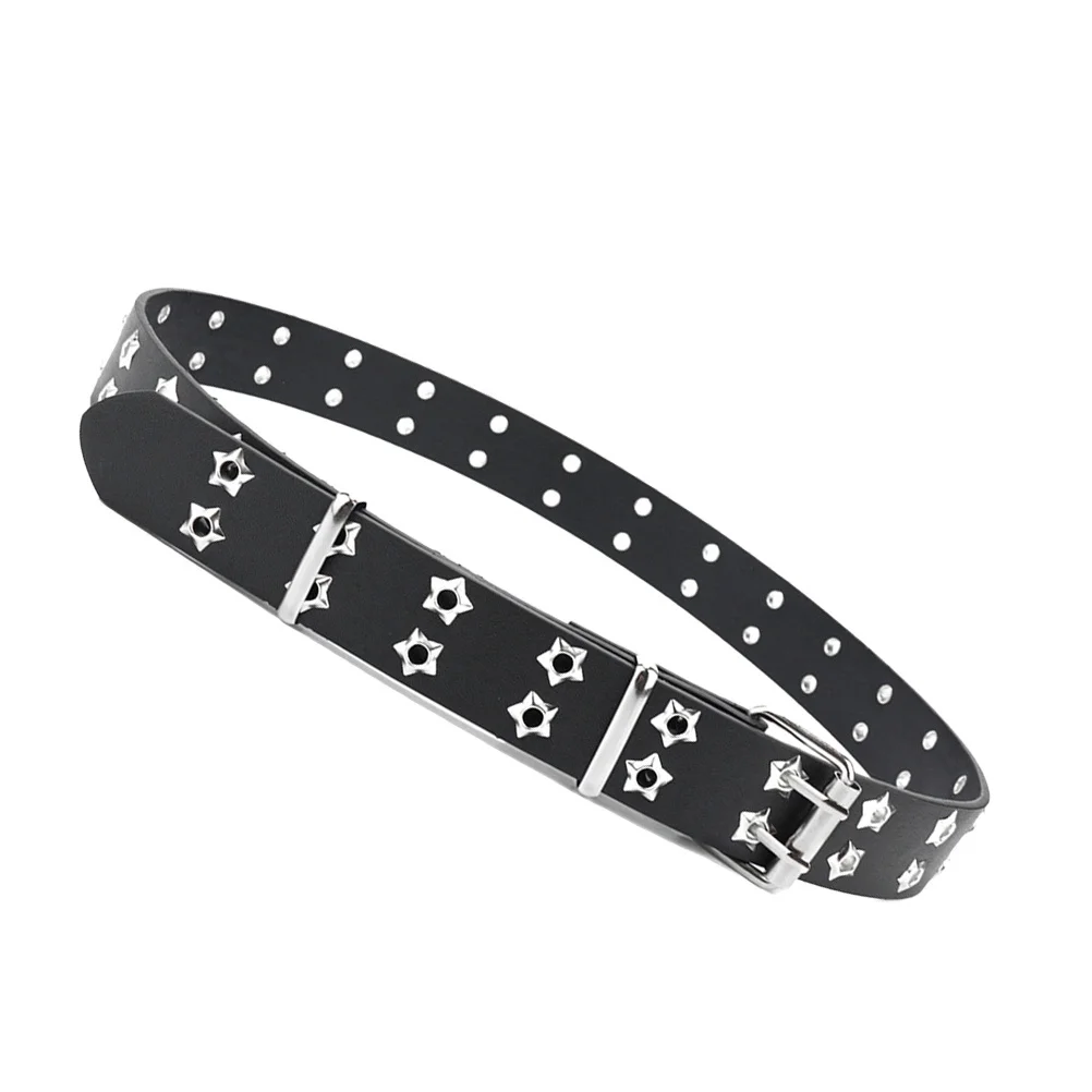 حزام فاسق مرصع بالنجوم للنساء، حزام خصر قابل للتعديل، فستان جينز، أحزمة إكسسوار أنيقة للنساء #6