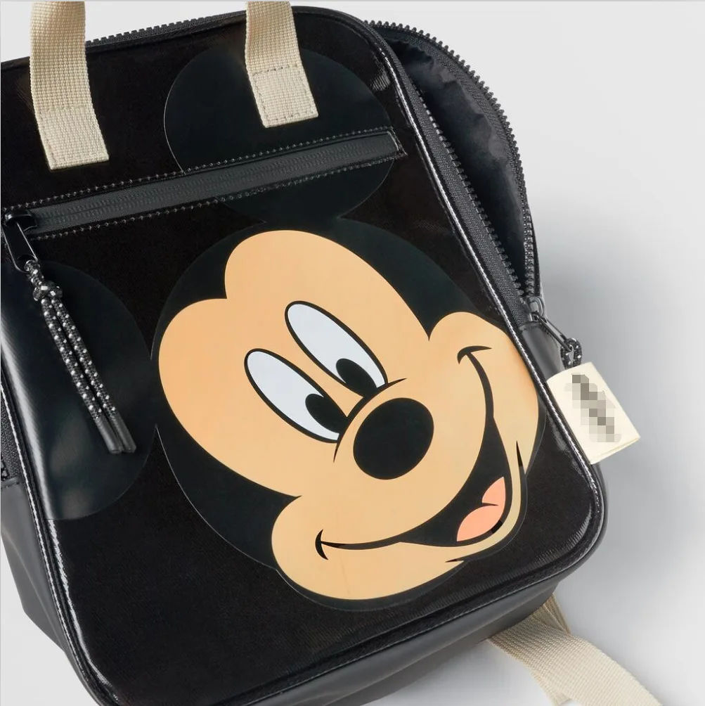 28X22X8 cm Disney cartoon Mickey  Mouse New Kids Backpack Mini Schoolbag Girls and Boys Cute Shoulder Bag