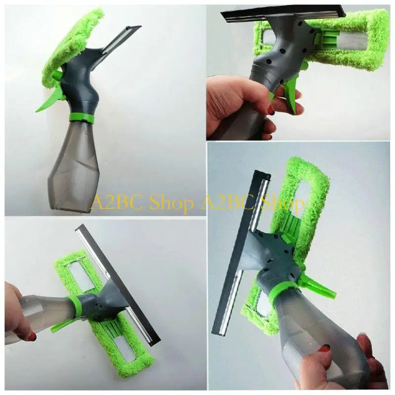 A2BC 3 In 1 Type Folded Brush Cleaner Car Window Cleaning Glass Wiper