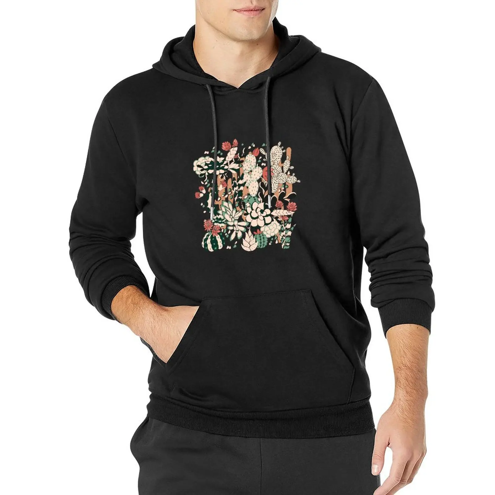 

Cacti and Succulent Pullover Hoodie hooded shirt male clothes mens clothes men clothing men hoodie