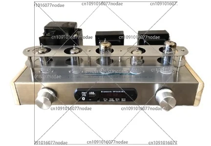 Nobsound Home Audio Tube Amplifier DIY Kit, Stainless Steel Shell Power Out, 2x4W, AC 110V, 220V, 6Z4, 6N2, 6P1