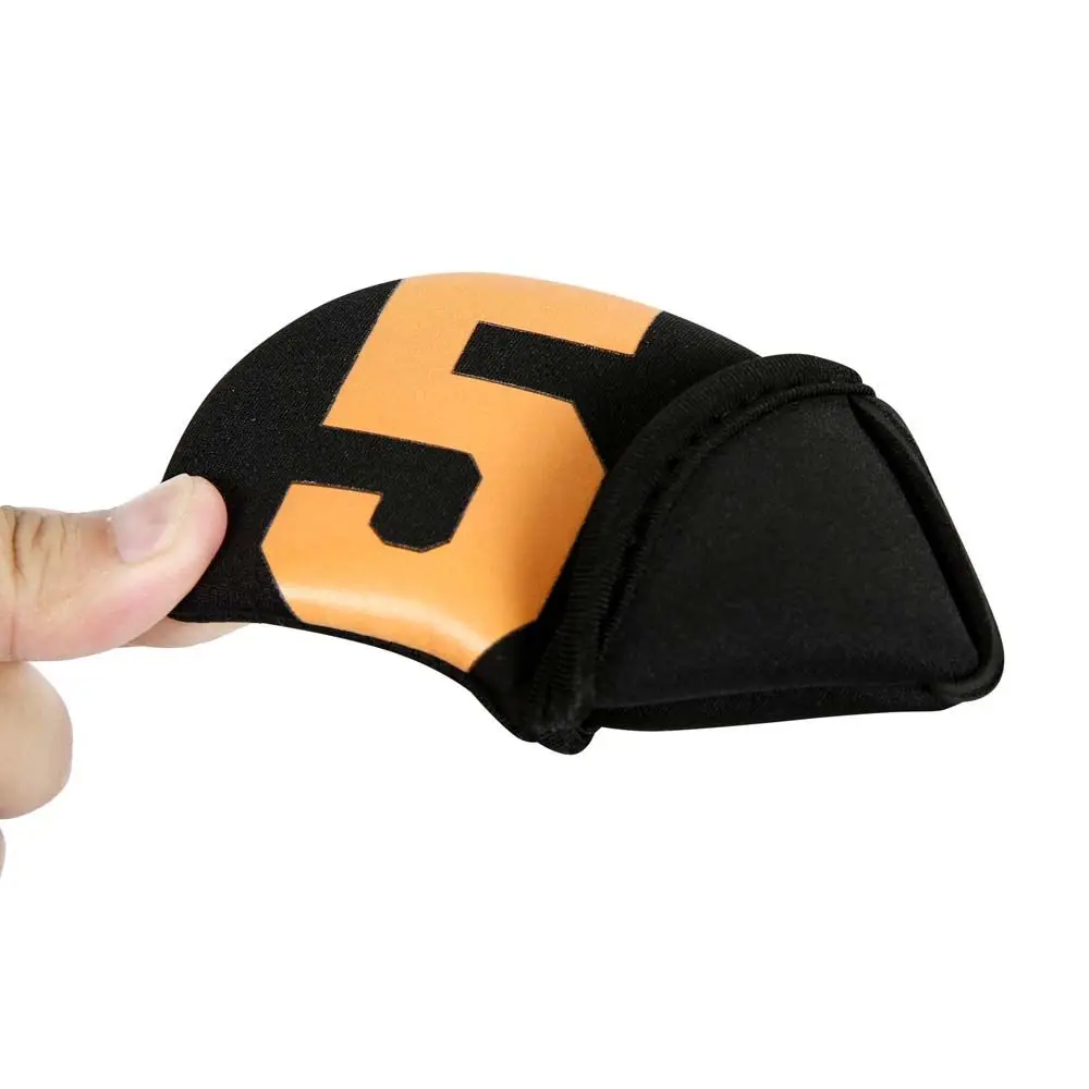 غطاء معدات التدريب الحديد إسفين حامي حامي حالة الغولف الحديد غطاء الرأس غطاء رأس الغولف جولف الحديد يغطي مجموعة #4