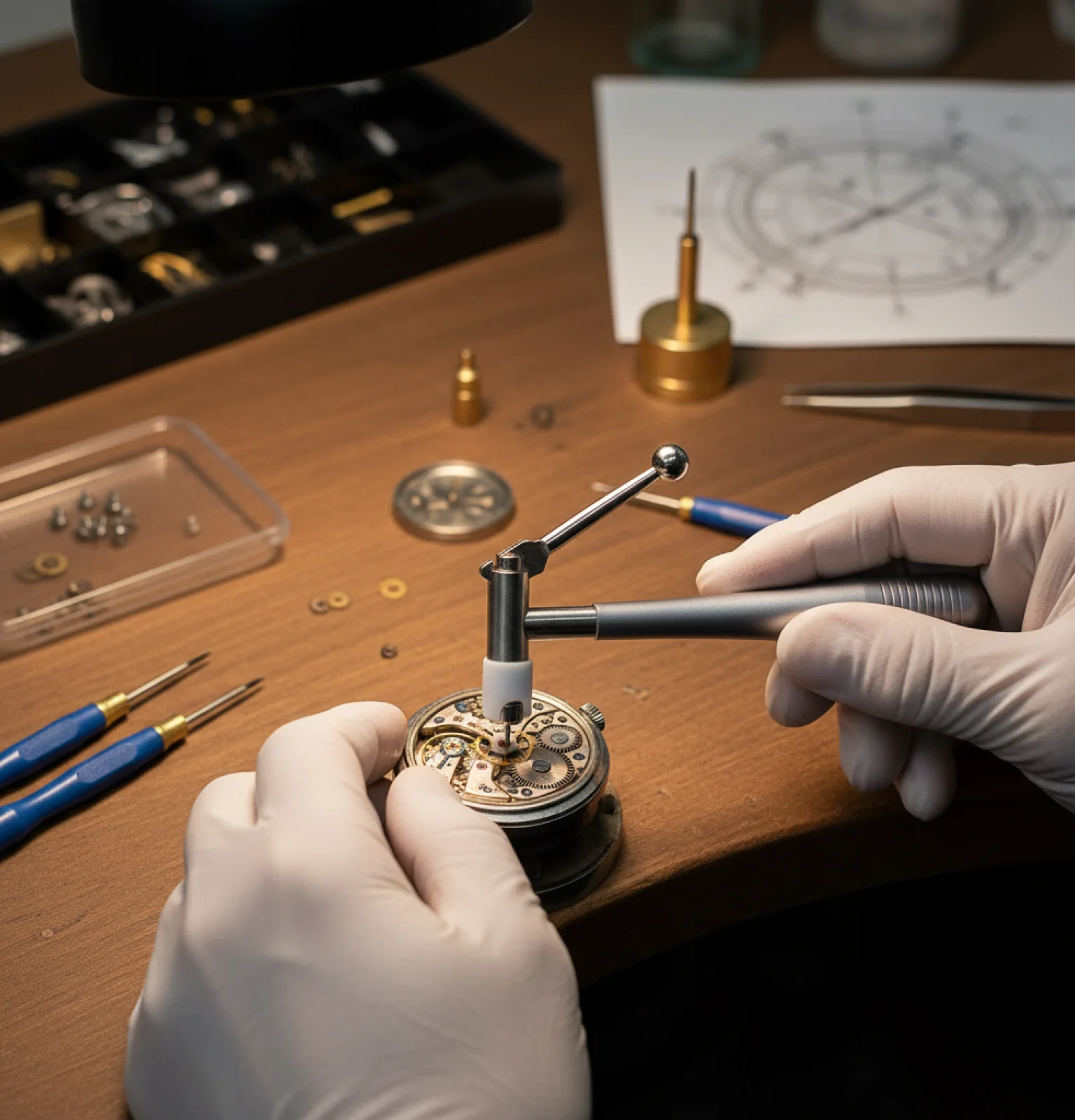 

Pinion Puller Easy to Use Portable Watch Pinion Removal Watch Movement Center Wheel Remover Tool for Various Kinds of Watches