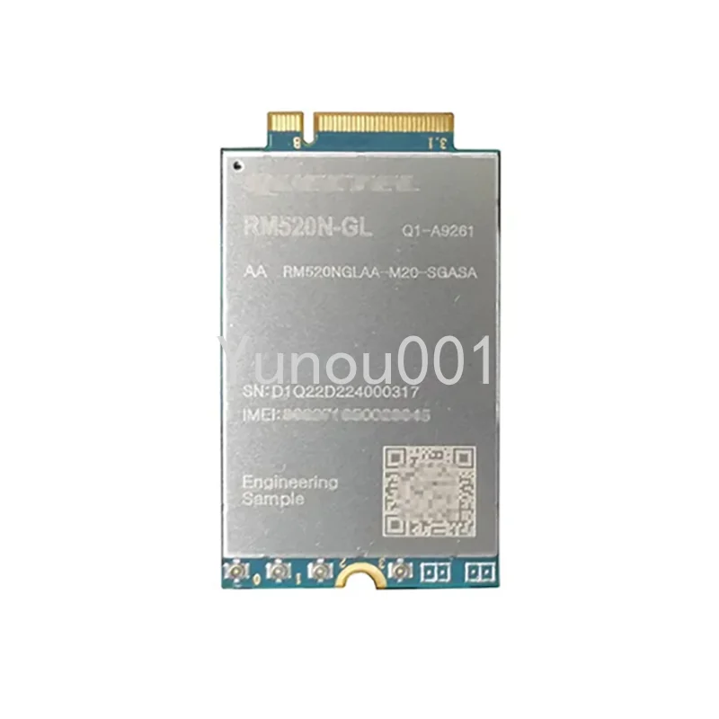 Quectel RM520F-GL 5G based on Snapdragon X65 support sub-6GHz mmWave dual connectivity NR M.2 Engineer samples module for Global