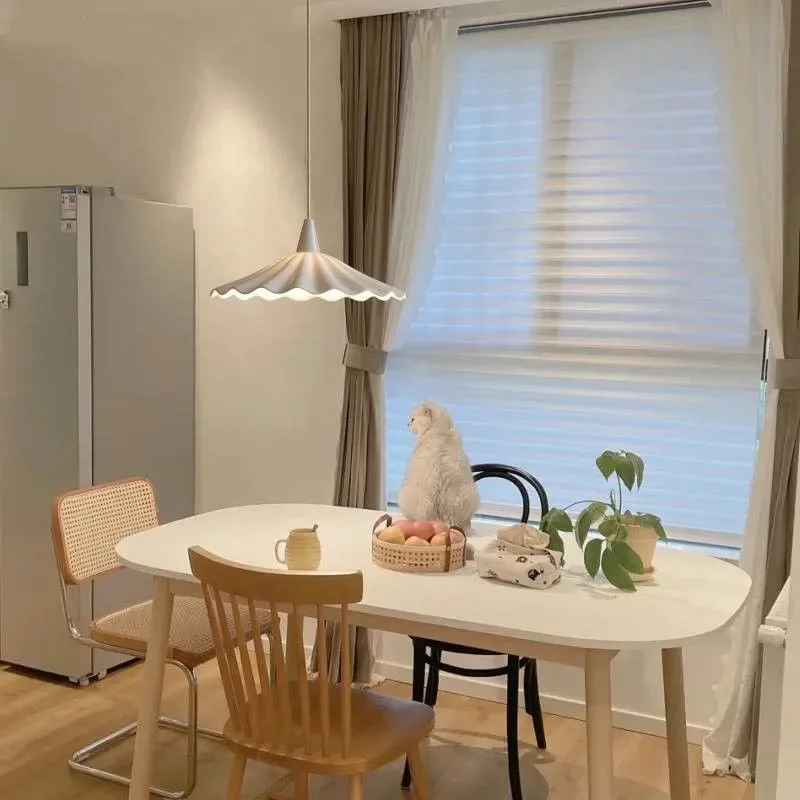 Ceramic LED Pendant Light Fixtures Vintage Copper Suspension Ceiling Hanging Lamp Bedroom Dinning Living Room