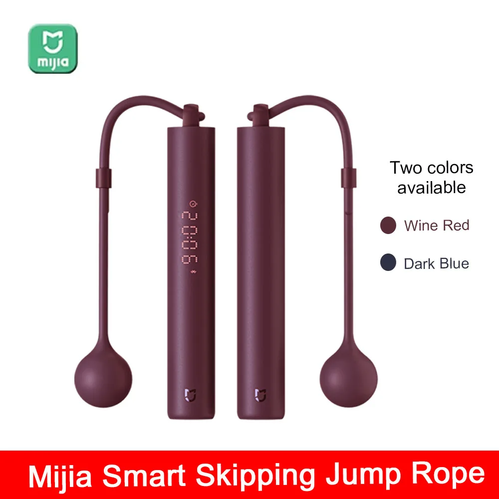 

Mijia Smart Skipping Jump Rope Digital Counter With App Control Adjustable Calorie Calculation Sport Fitness Professional Rope