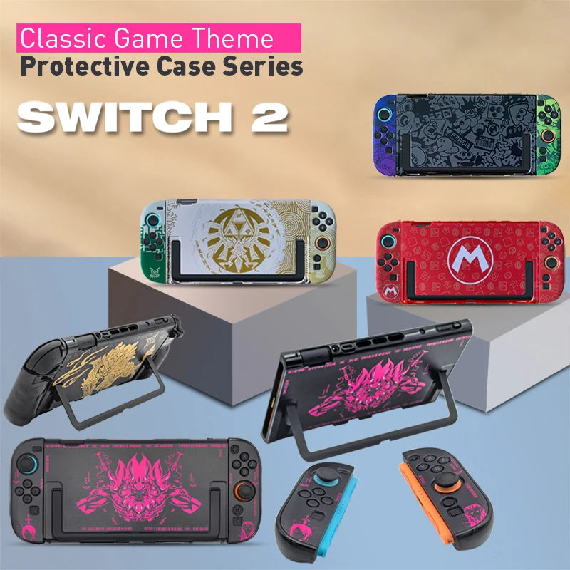 Pour NS Switch 2 coque étui rigide boîtier de protection couverture mince peau colorée NS Switch 2 accessoires de jeu