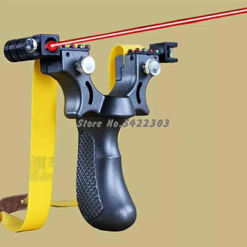 The New High-power Laser Slingshot Is Equipped With A Horizontal Laser Sight A Good Partner For Outdoor Sports Hunting