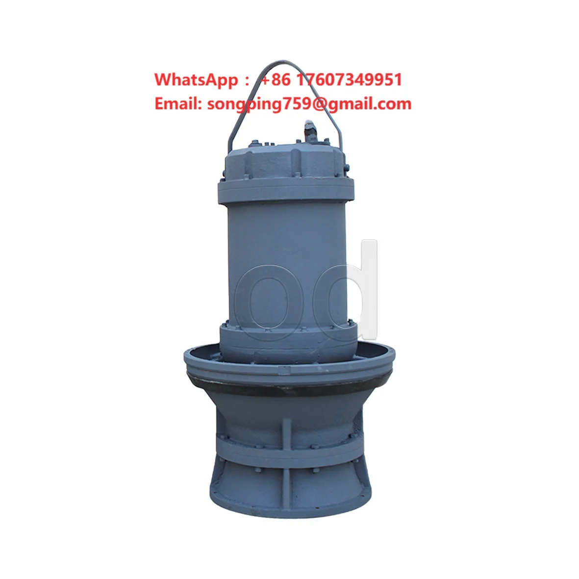 Seawater High Pressure Submersible High Flow Marine Dredge Electric Turbine Mix Flow Axial Water Pump