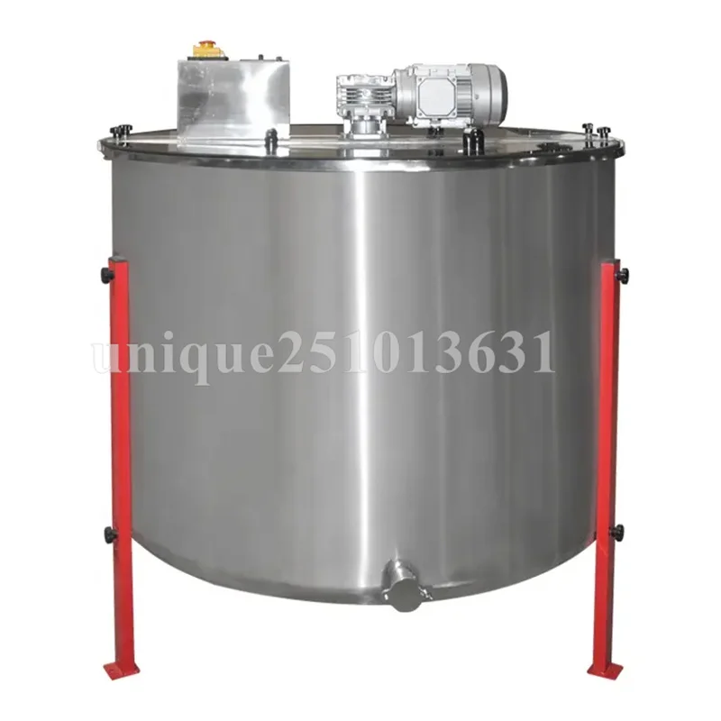 Full 304 Materials Electric 12 Frames 24 Frames Auto Reverse Reversible Honeycomb Honey Extractor Beekeeping Equipment