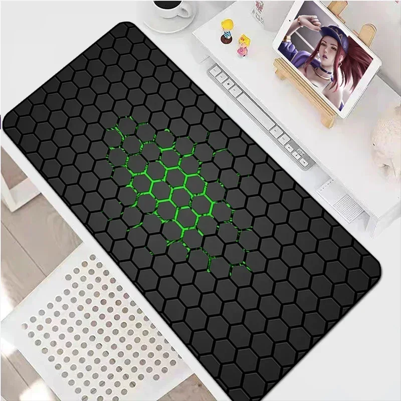 Honeycomb Gaming Mouse Pad XXL Natural rubber Office Mausepad Deskmat non-slip Laptops Desk Pads Gamer Accessories Keyboard mats