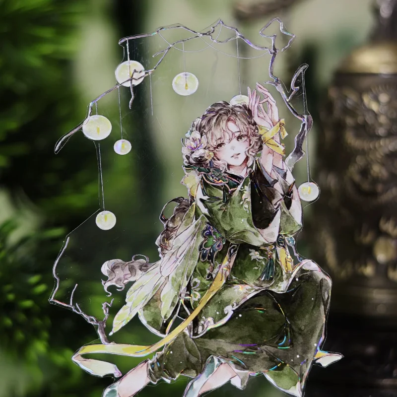 

1 Loop Cute Girls Washi Pet Tape Sample Many Designs On (stickers ) With An Ethereal, Poetic, And Nat