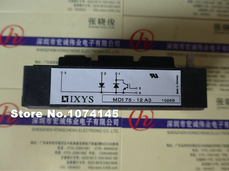 

MDI75-12A3 IGBT power module