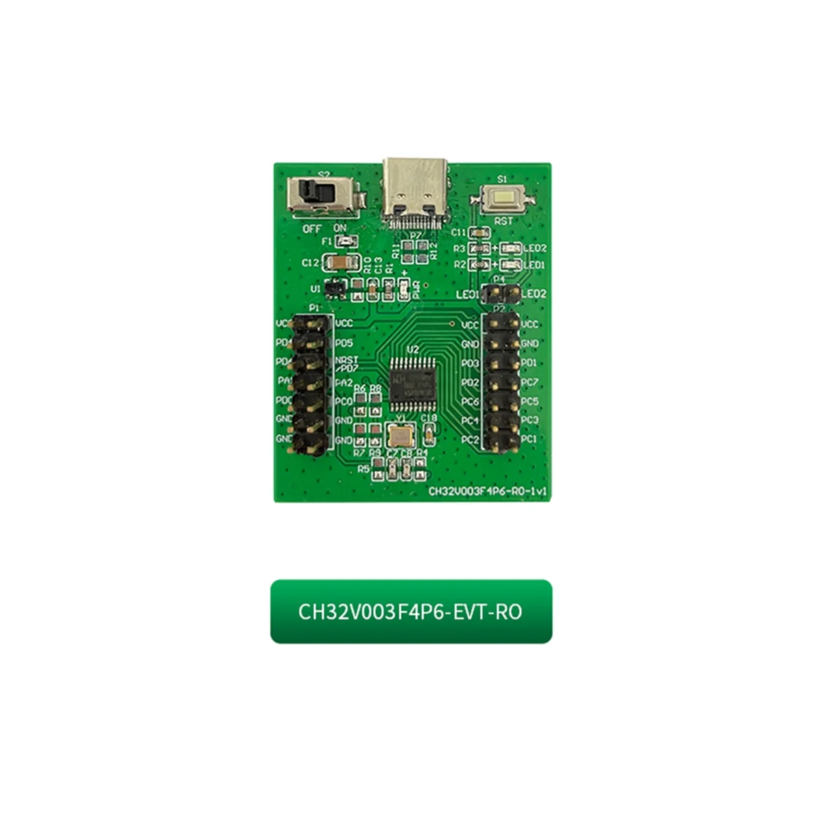 CH32V003 Development Board Kit Evaluation Board 32-Bit General-Purpose RISC-V MCU Functional Application Assessment